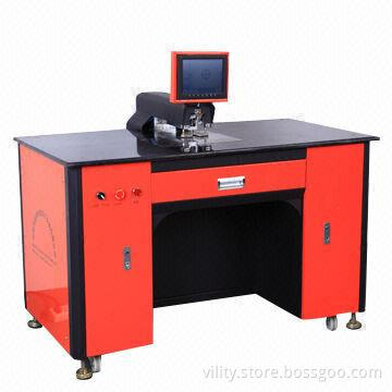 Conductive film hole punching machine